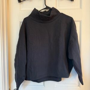AYR Black Cowl Neck Sweatshirt